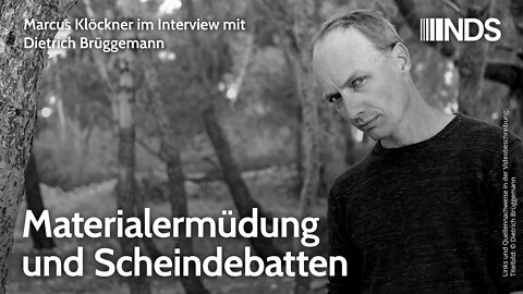 Materialermüdung und Scheindebatten | Interview mit Dietrich Brüggemann | NDS-Podcast