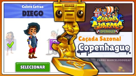 Personagens e Caçada Sazonal | Subway Surfers Copenhagen 2021 Parte 2