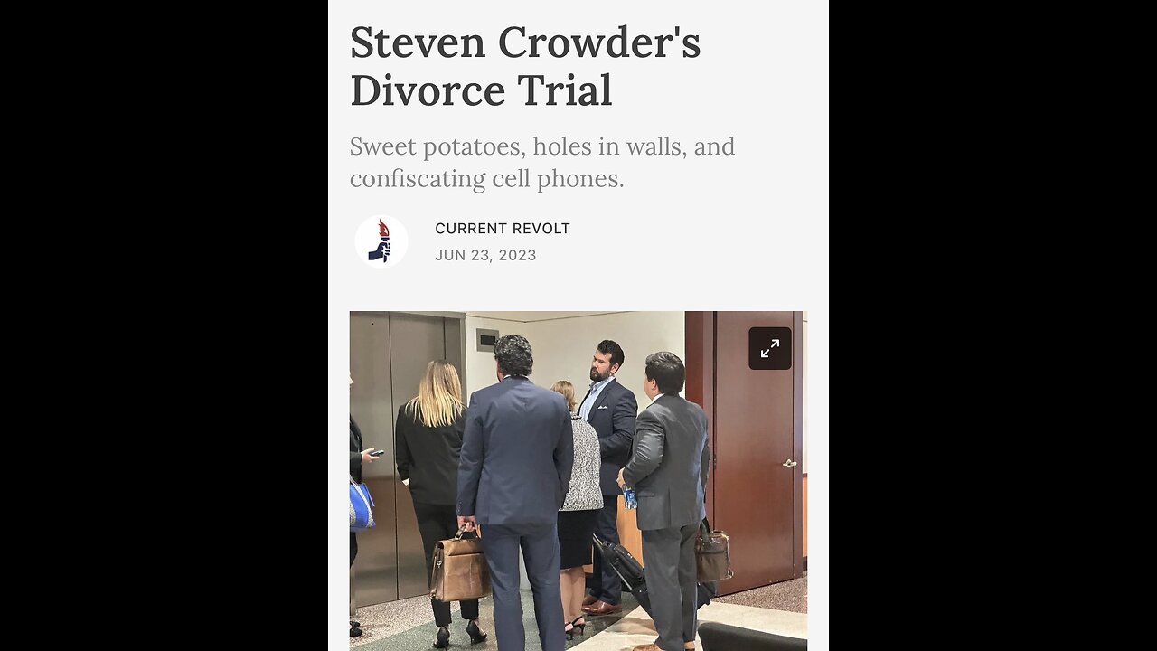 TRANSCRIPTION | Steven Crowder's Divorce Trial