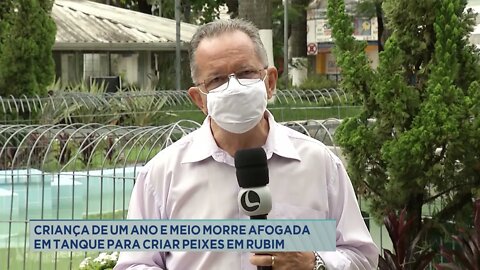 Criança de um ano e meio morre afogada em tanque para criar peixes em Rubim