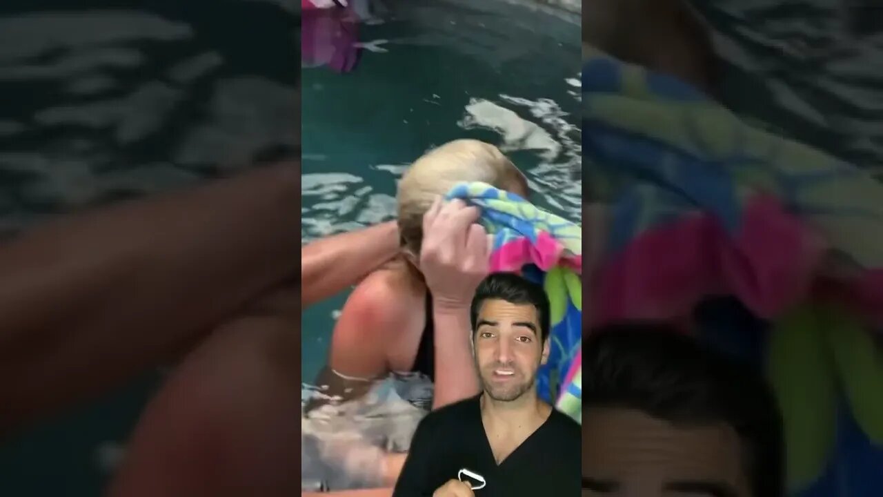 Paralysis from Diving into a Pool