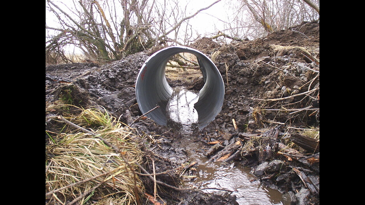 Building Our Culvert Bridge Through The Creek