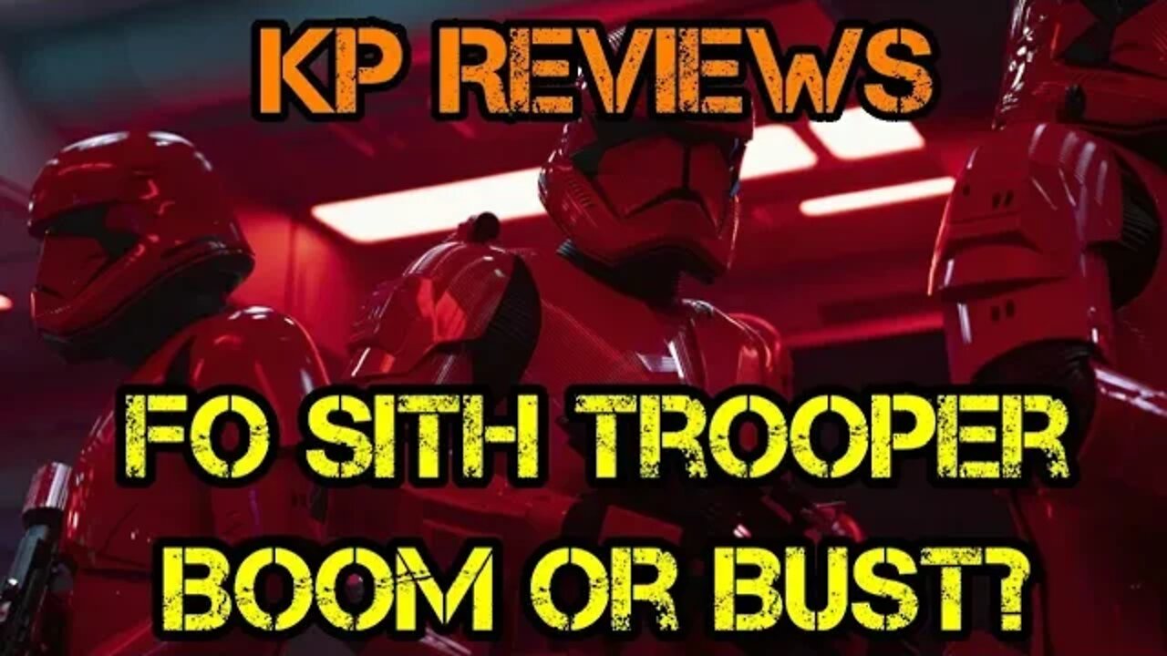 SWGOH: KP REVIEWS - FIRST ORDER SITH TROOPER; Star Wars Galaxy of Heroes