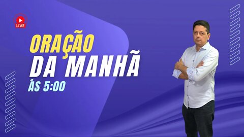 ORAÇÃO DA MANHÃ AO VIVO. RECEBA UMA ORAÇÃO 🙏🏼