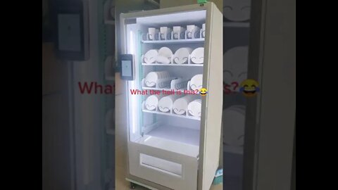 Glass dishes vending machine #shorts