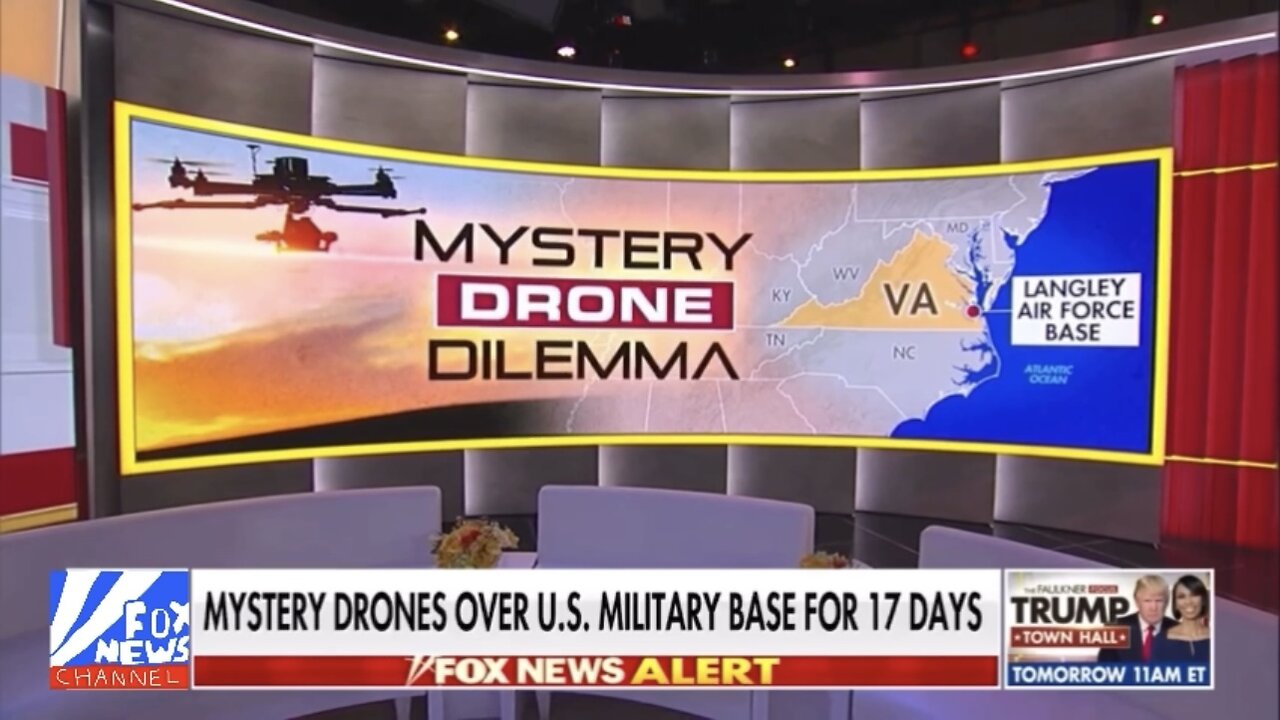 Mystery drones flew over US Military bases for 17 days (October 15, 2024)