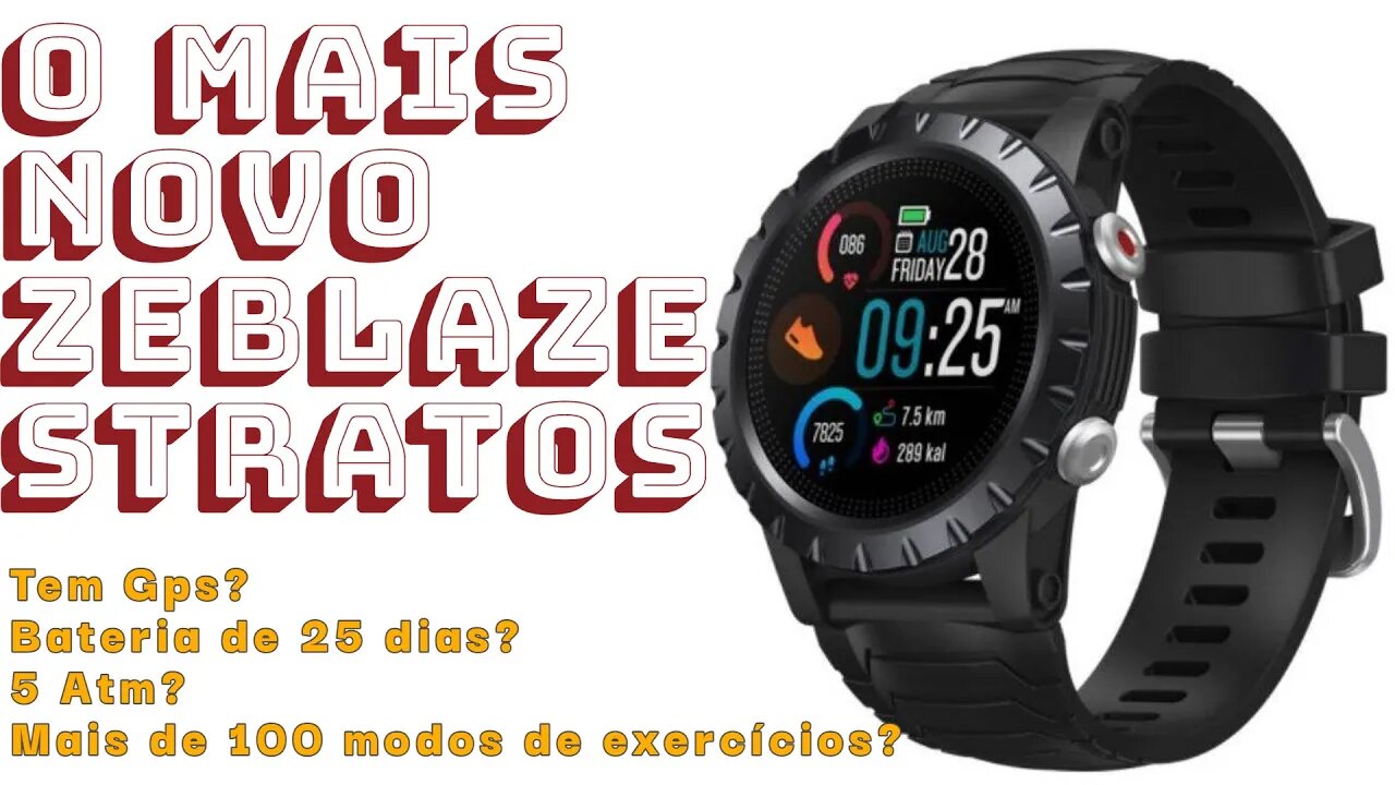 O MAIS NOVO ZEBLAZE STRATOS😲😲😲