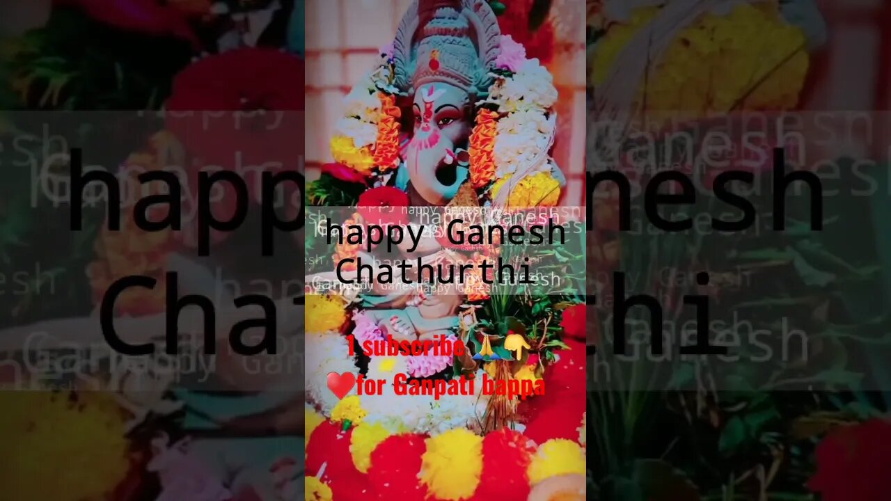 ganpati bappa Morya 🙏🙏❤️🎉🎉 #shorts #subscribe #viralvideo #youtubeviralvideo