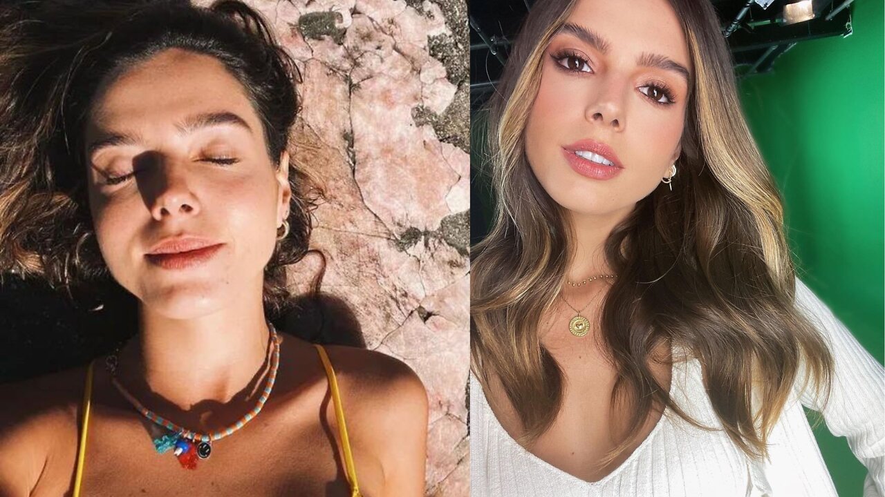 CANAL 1 NA TELA GIOVANNA LANCELLOTTI ESBANJA BELEZA AO POSAR DE BIQUÍNI EM MEIO À NATUREZA