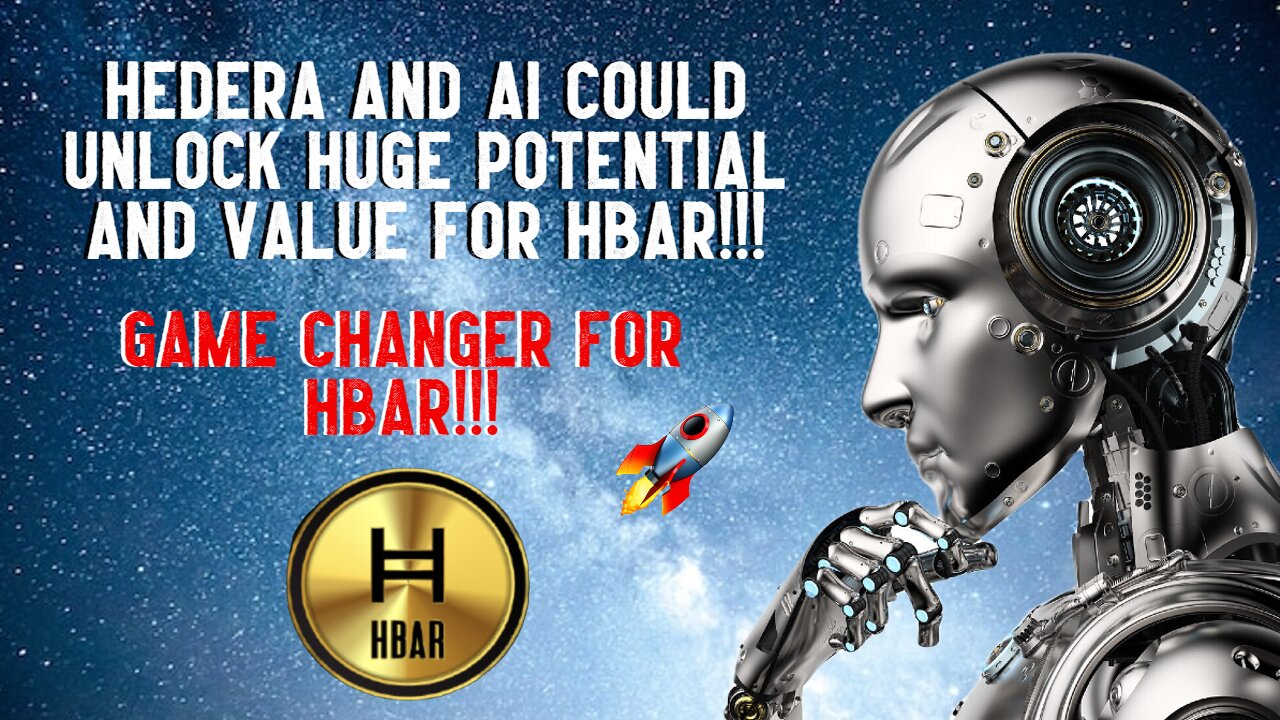 Hedera And A.I. Could Unlock HUGE Potential And Value For HBAR!!!