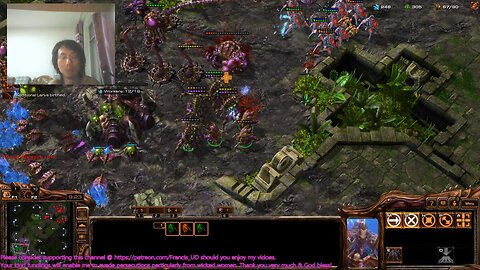 starcraft2 zvp on ancient cistern, just start turtling for lurkers when everything else doesn't work