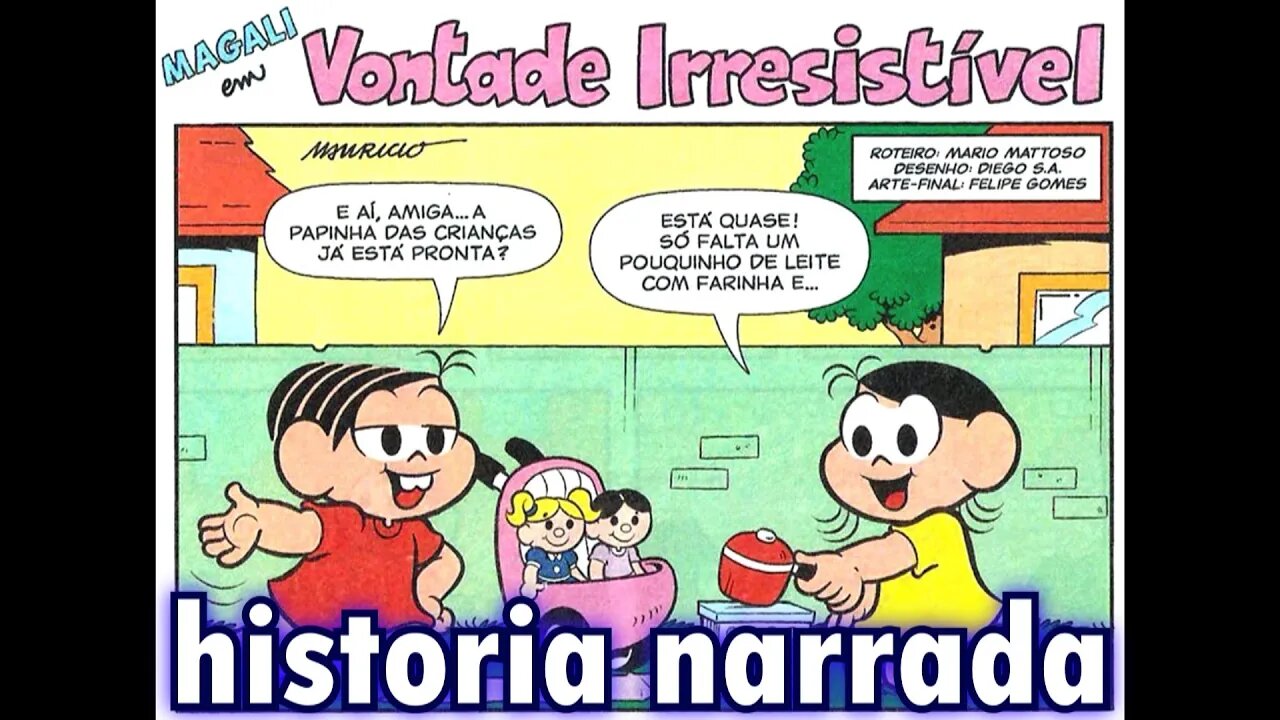 Magali em-Vontade irresistível | Gibis do Rapha