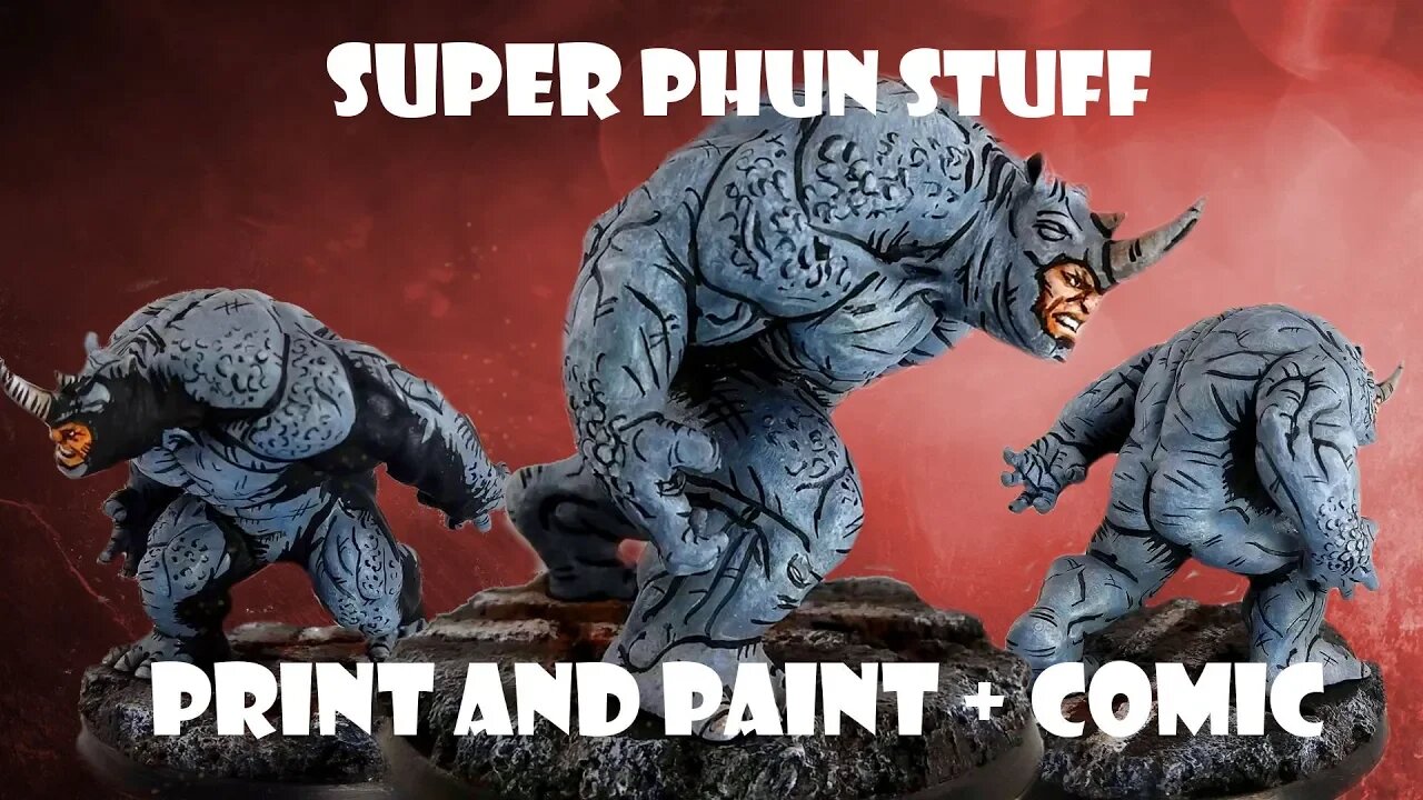 Print and Paint - Episode 12 (Comic Style)