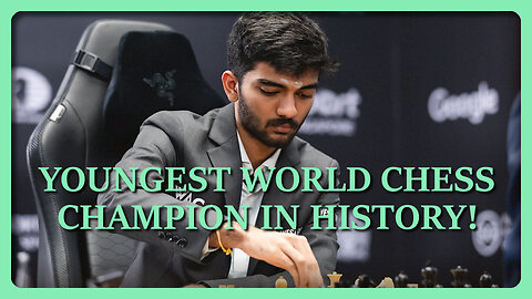 Gukesh D is the World Chess Champion