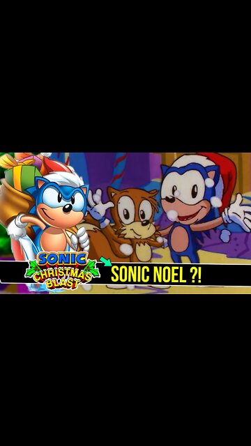FILME do SONIC ESPECIAL de NATAL | Sonic Christmas Blast #shorts