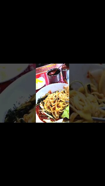 #shorts #hungry #cooking #food Korean Bu-san style cold spicy wheat noodle!