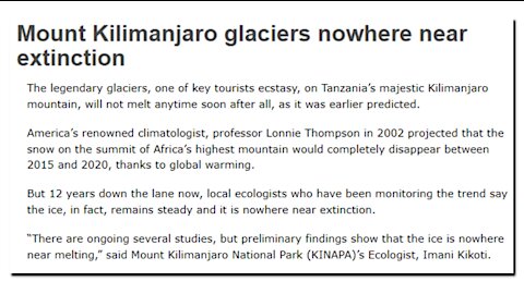 Kilimanjaro Granted A Reprieve