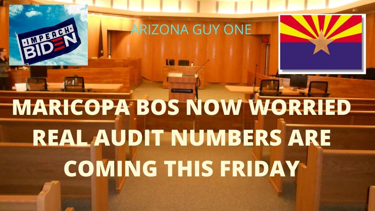 MARICOPA COUNTRY ARIZONA BOS RUNNING SCARED NOW