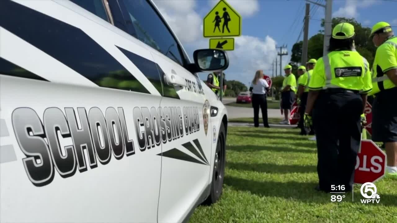 Police, crossing guards urge drivers to be 'patient and cautious' in school zones