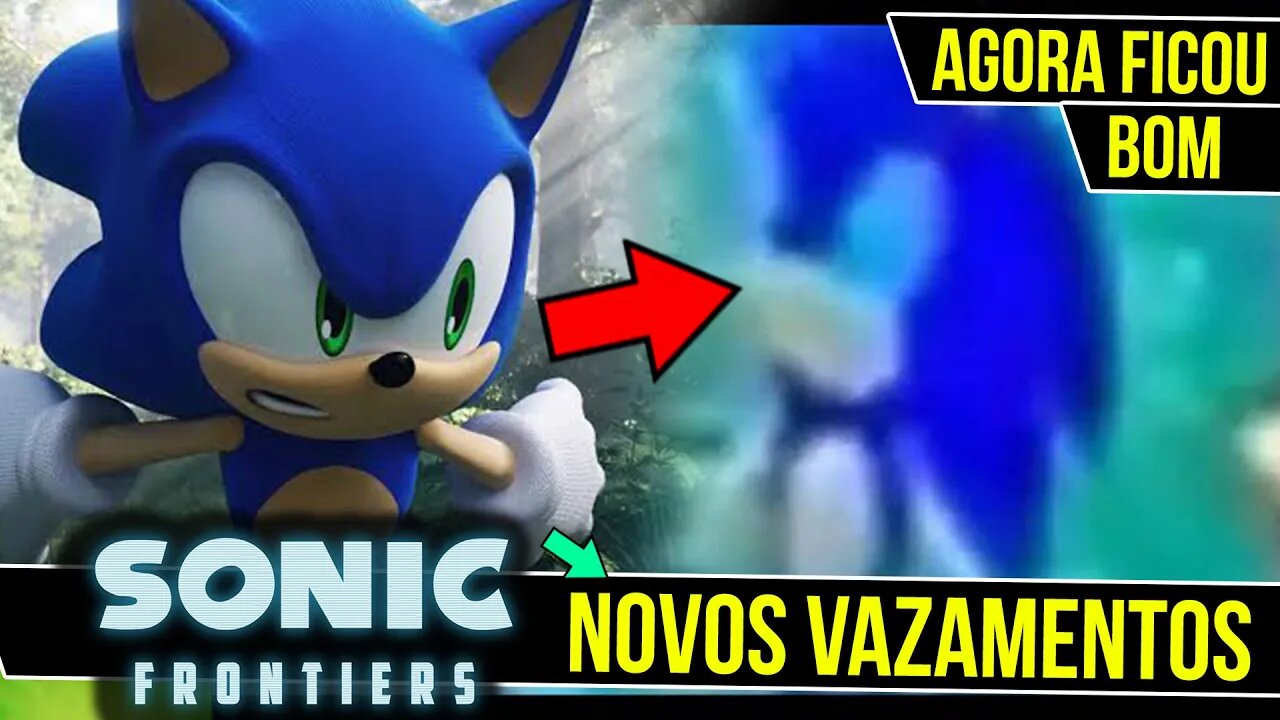 Novas fases Vazaram no Sonic Frontiers - Rk play #shorts