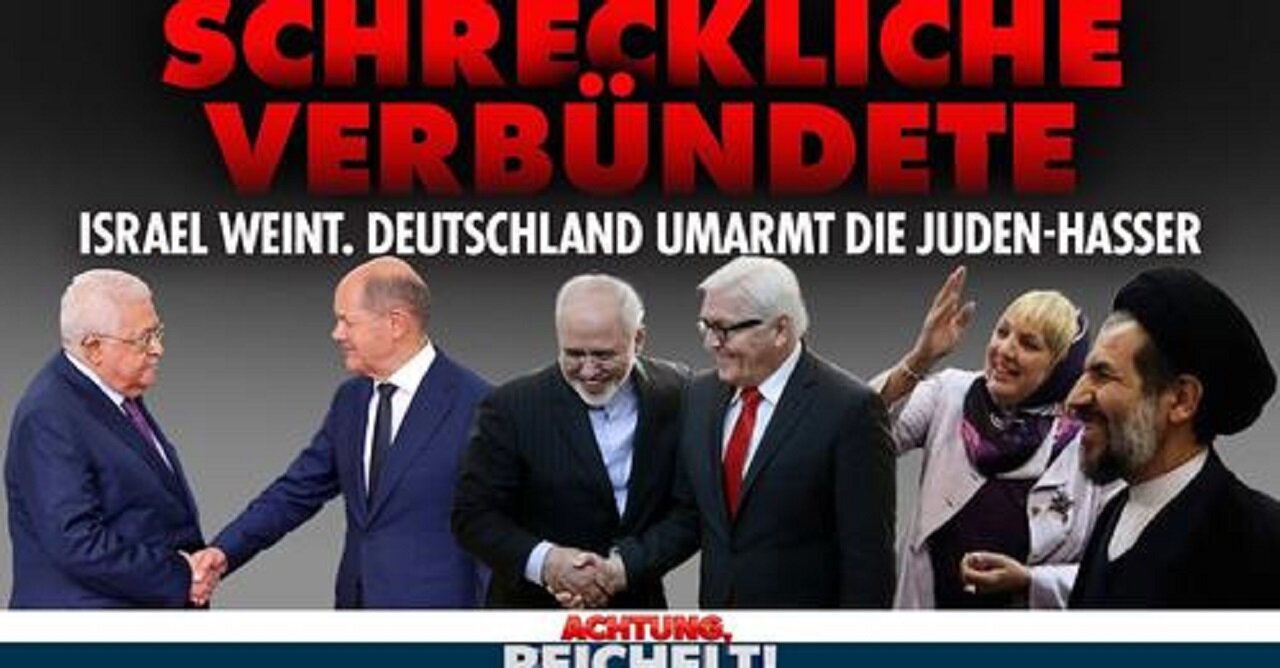 Tagesschau und Steinmeier: Die besten Freunde der Israel-Hasser | Achtung, Reichelt! vom 9. Oktober