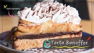 Torta Banoffee! Fácil e Rápida!