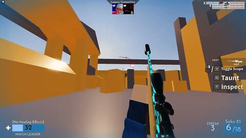 Cake-Room code is in this clip... (Roblox Arsenal)