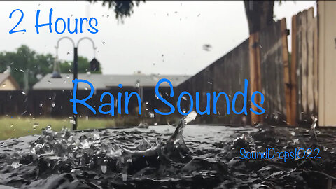 Watch And Listen To 2 Hours Of Stress Relieving Rain Sounds Video