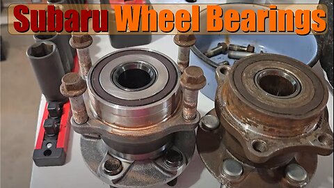 Rear Wheel Bearing Replacement - Subaru Outback (2014)