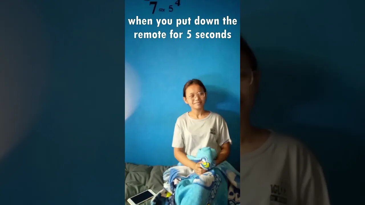 when you put down the remote