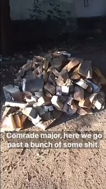 #Russian #snipers showcase a unique #camouflage design with bricks and rubble.