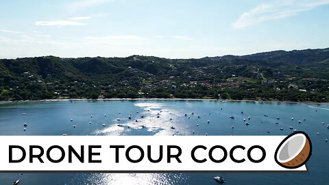 [4K] DRONE TOUR IN EL COCO 🥥 Drone & Talk & Tour This Super Popular Beach Town #costarica #travel