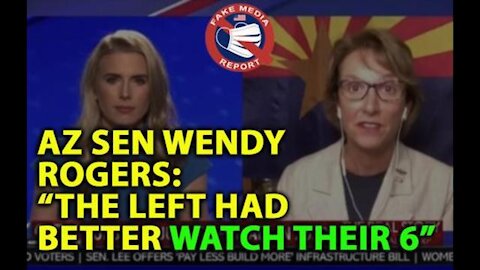 AZ Senator Wendy Rogers- The Left Better Watch Their Six - A Storm is Coming