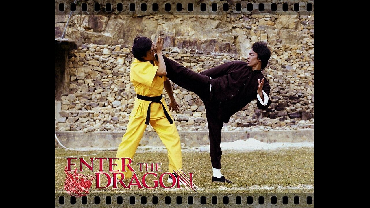 Cross kick Studio Films Bruce Lee Enter The Dragon