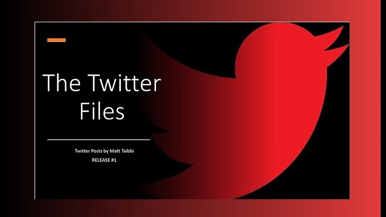 The Twitter Files Release 1 | by Matt Taibbi: Exposing the Deep State & Cabal