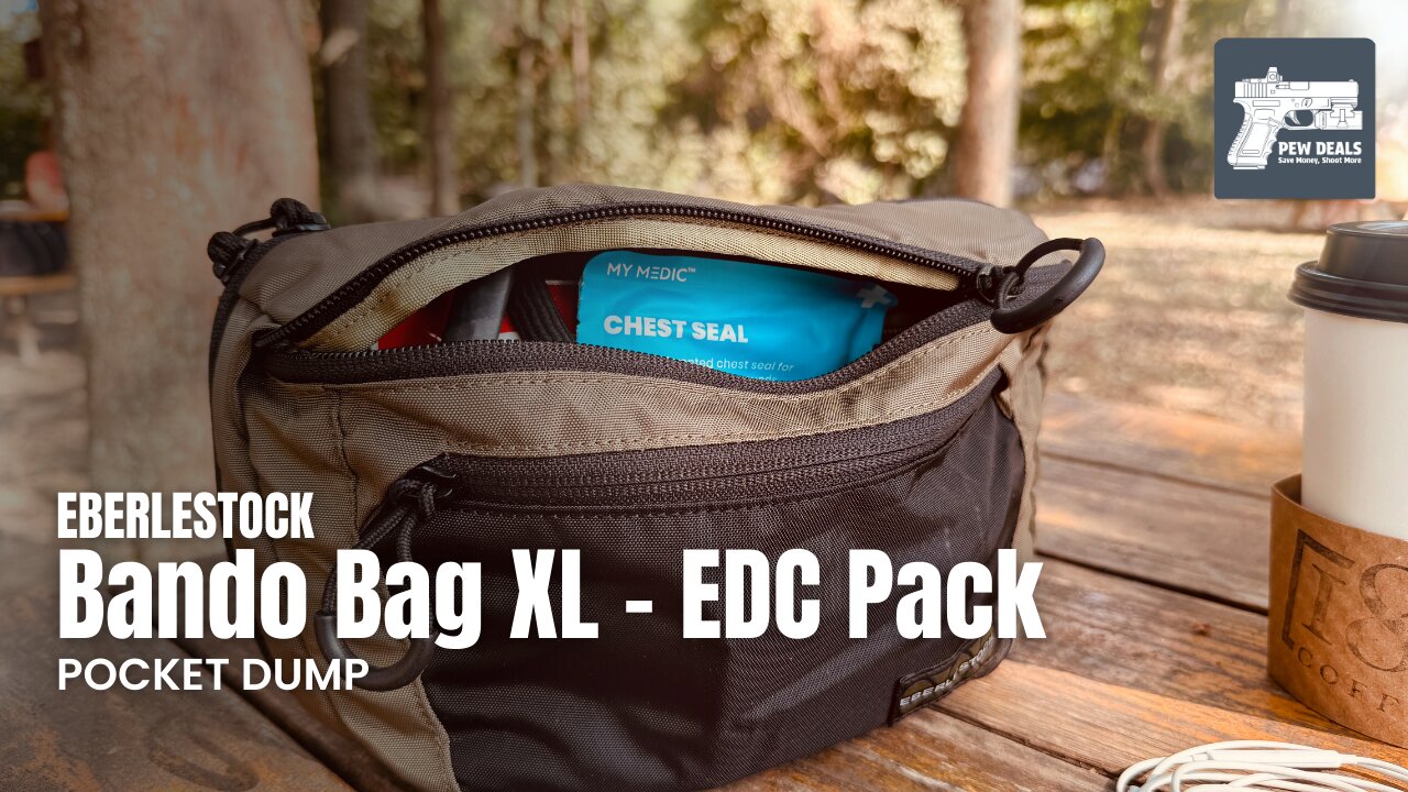 EDC Pocket Dump: Eberlestock Bando Bag XL – What’s In My Bag? #eberlestock #bandobag #edc