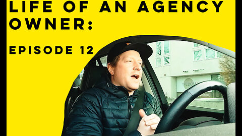 Life of an Agency Owner: Episode 12 - A week filled with pitches, capabilities meetings, and fun!