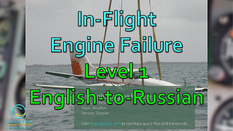 In-Flight Engine Failure: Level 1 - English-to-Russian