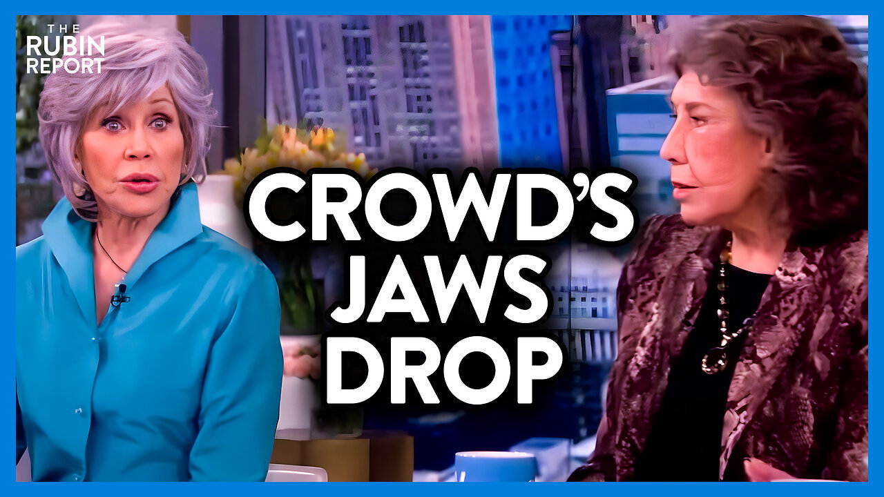 Watch 'The View' Hosts Run Cover for Sickening Comment by Jane Fonda | DM CLIPS | Rubin Report