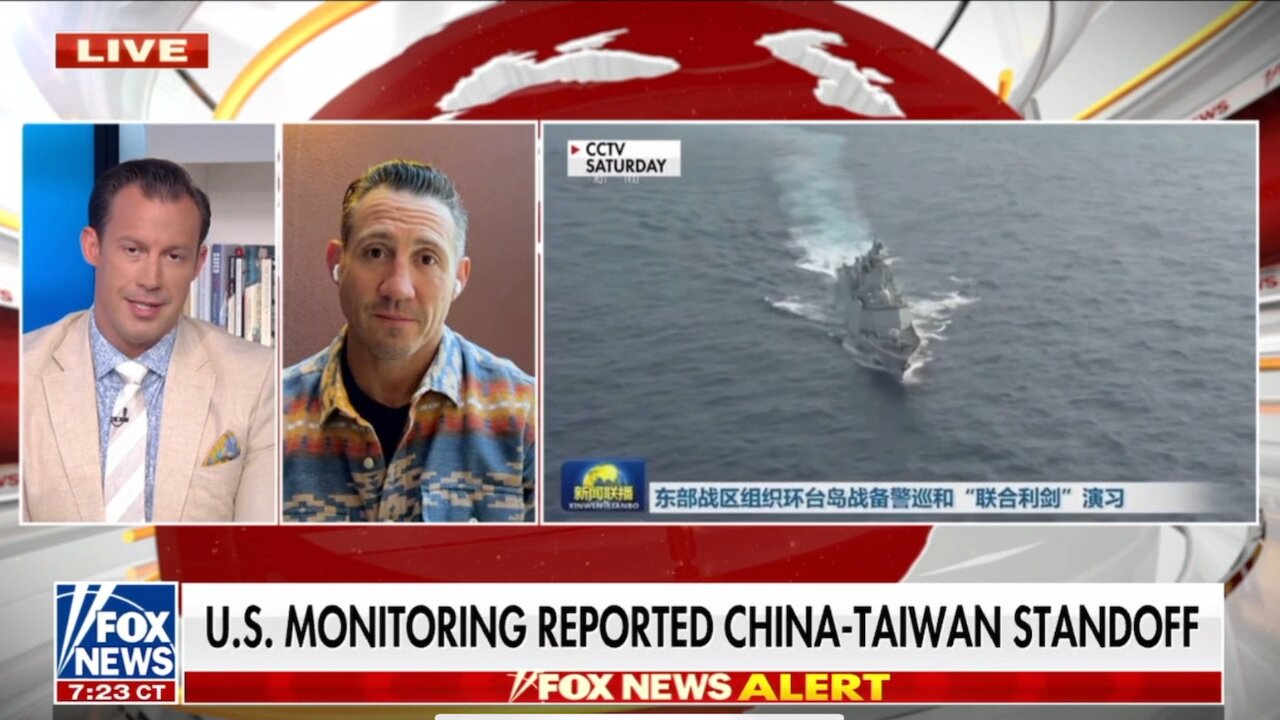 FOX & FRIENDS WEEKEND-4/9/23-TIM KENNEDY-FMR SNIPER, U.S. MONITORING REPORTED CHINA-TAIWAN STANDOFF