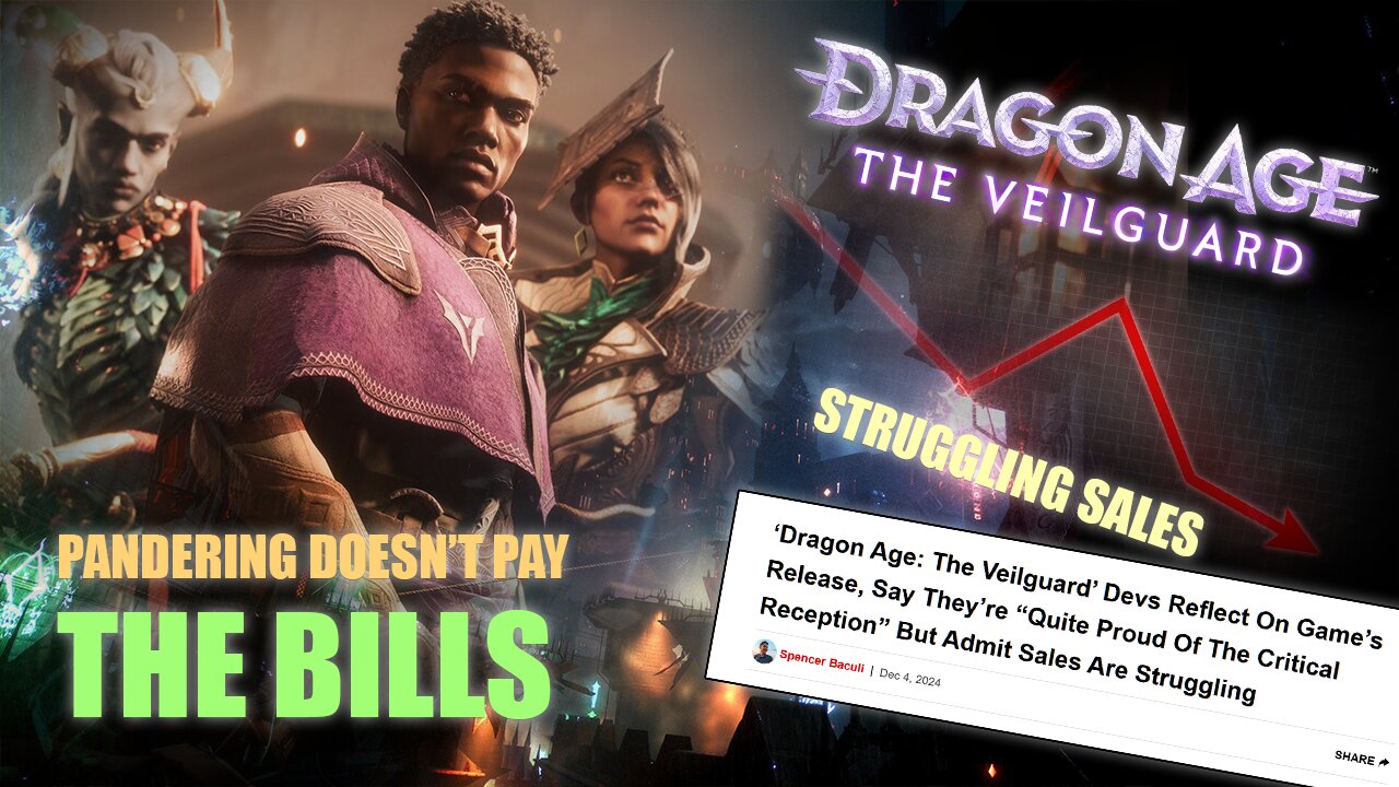 Dragon Age’s Struggling Sales – When pandering goes wrong.