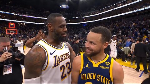 *FINAL 2 MIN* Lakers vs Warriors! LeBron vs Steph! DOUBLE OT THRILLER!! 🤯🍿