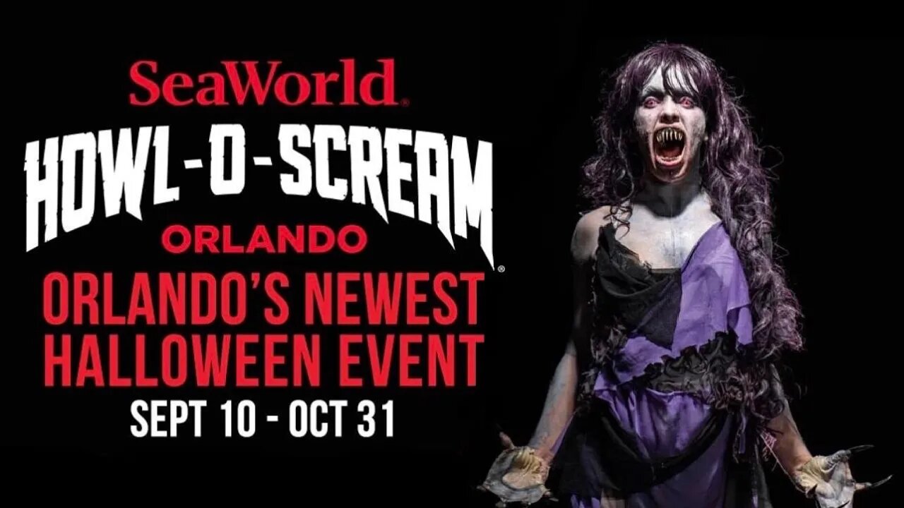 SeaWorld Orlando's New Howl-O-Scream Event Is Coming