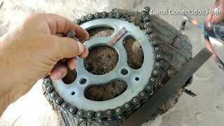 Fogão a lenha Rocket stove Feito com sucata | Canal Conectados Hoje