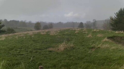 Upstate NY Snow Flurries 5:30 pm May 9, 2020 after HEAVY SNOW last night. Evil Cuomo Geoengineering!