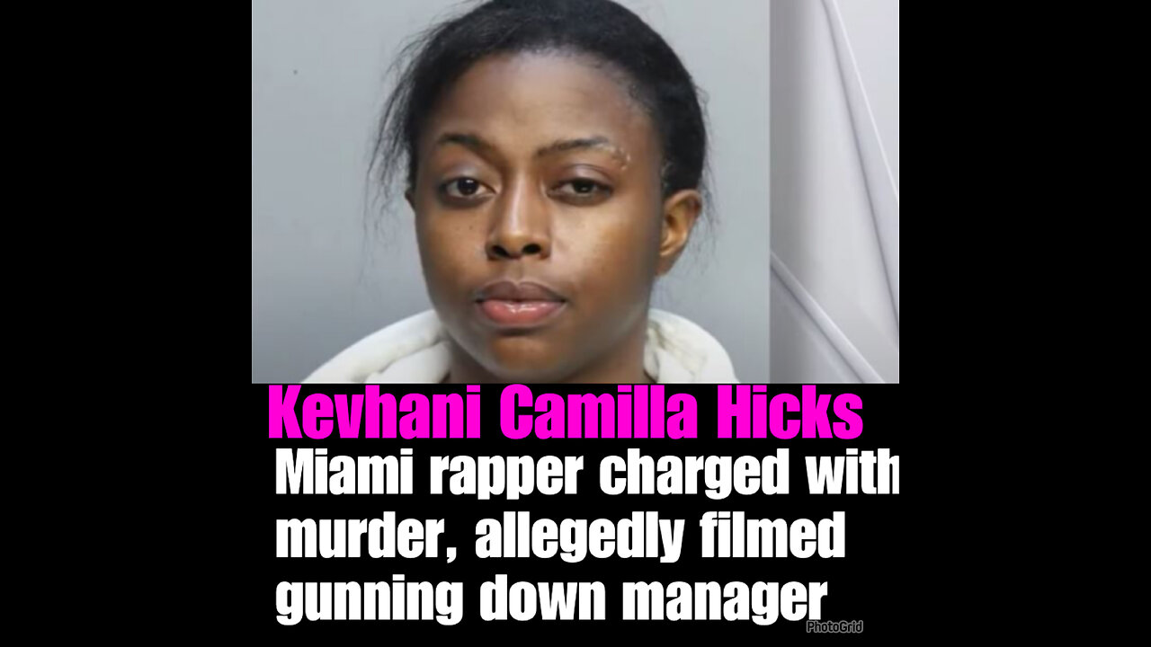 Miami rapper charged with murder, allegedly filmed gunning down manager