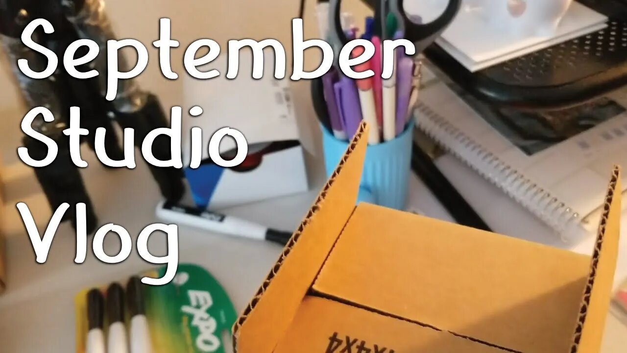 Studio Vlog: Changing how I Plan / Order Packing / Organizing Tasks