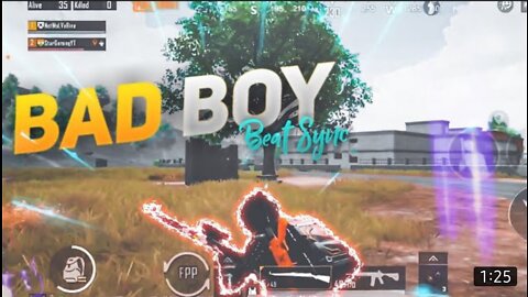 BAD BOY | PUBG SYNC MONTAGE