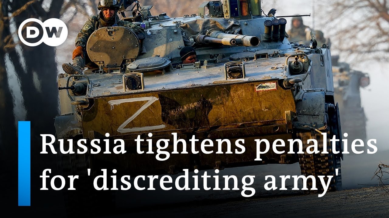 Moscow court jails man over posts about military | DW News