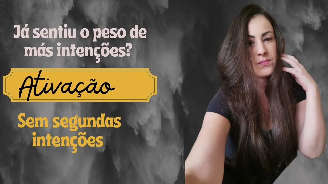 Já sentiu o peso de más intenções?